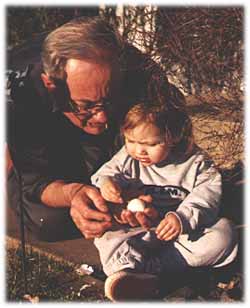 peeling the egg...